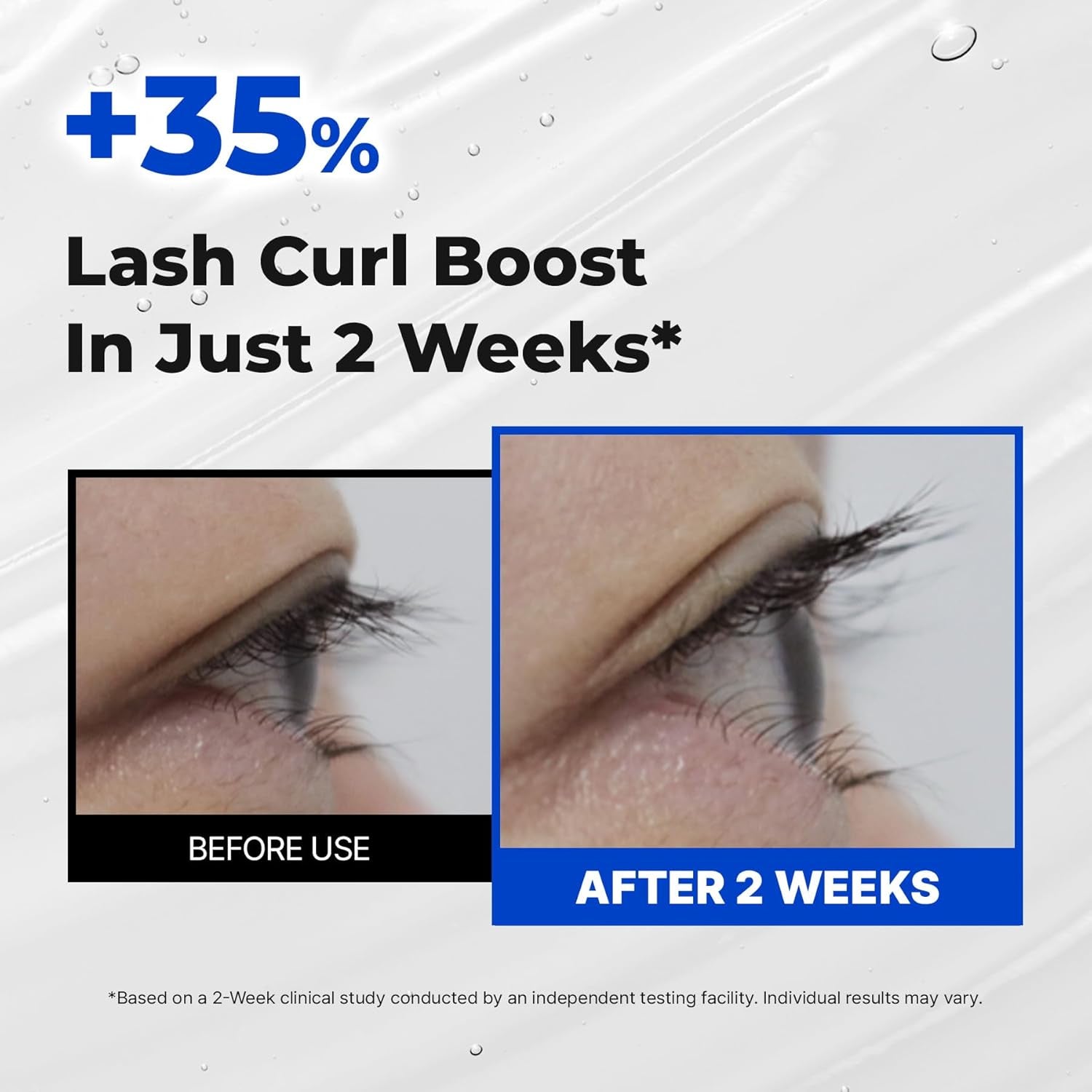 Eyelash Growth Serum & Lash Conditioner, 7 Peptide & Biotin Formula for Longer & Fuller Looking Lashes and Brows, Prostaglandin-Free, Jumbo 15Ml (3+ Month Supply), Korean Lash Serum